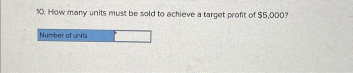 reversed. In other words, assume that the total variable expenses are $6,000