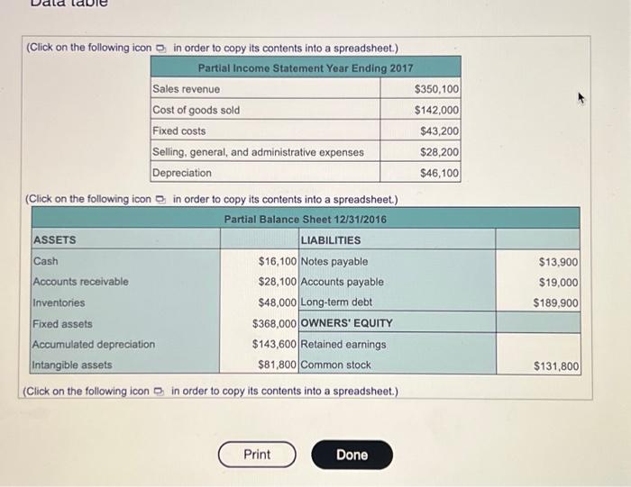 monv its mentants inth a snraadshant) (Click on the following icon \\(