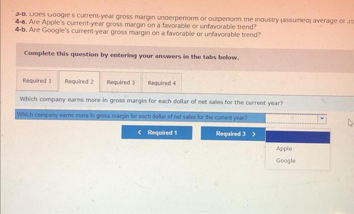 of gross margin and the gross margin ratio for the two years