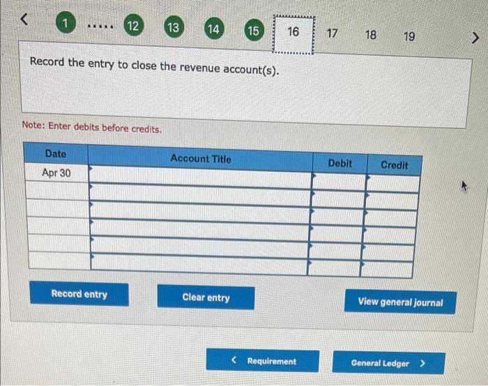 15 16 17 18 19 > The company earned $1,830 of commissions