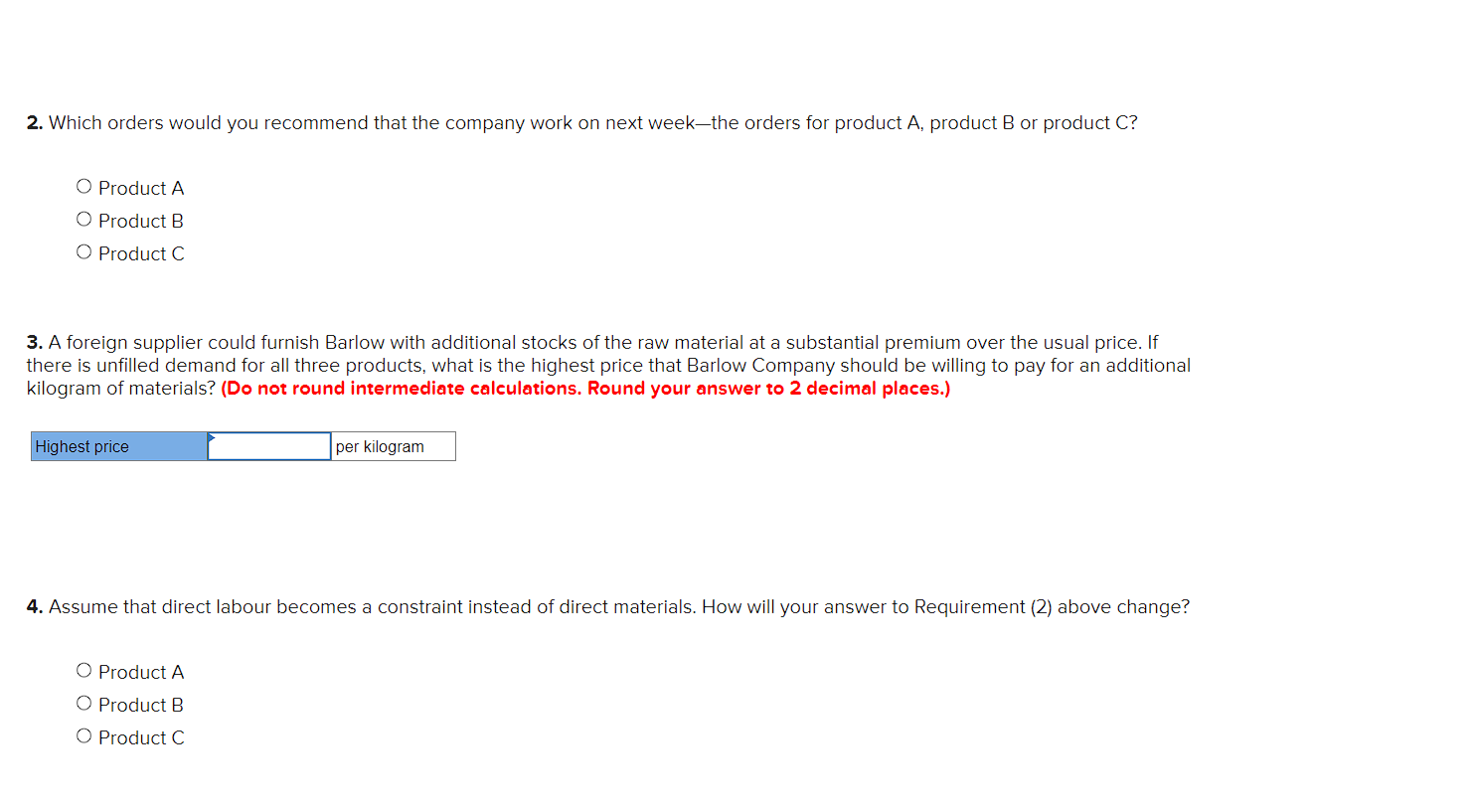 of \\( \\$ 93,000 \\). Required: Calculate the increase or decrease in