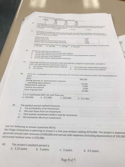  as A Using the net present value method,what is the maximum