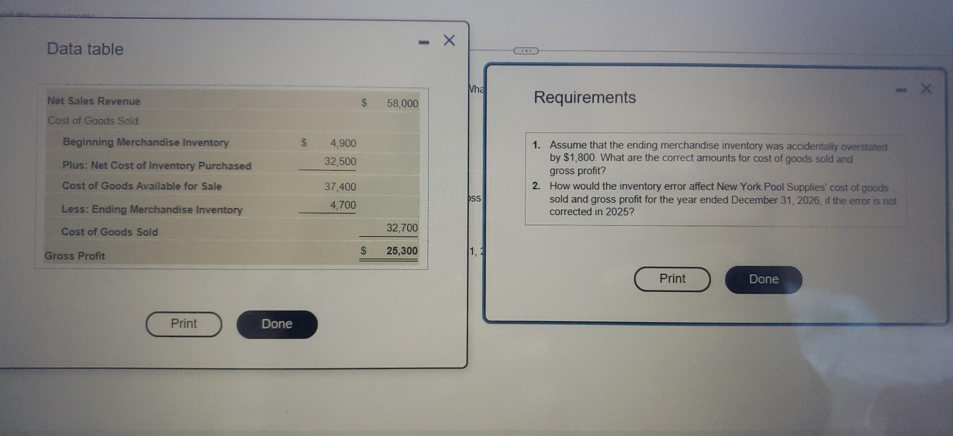 can you please help me solve this question. Data table Requirements 1.