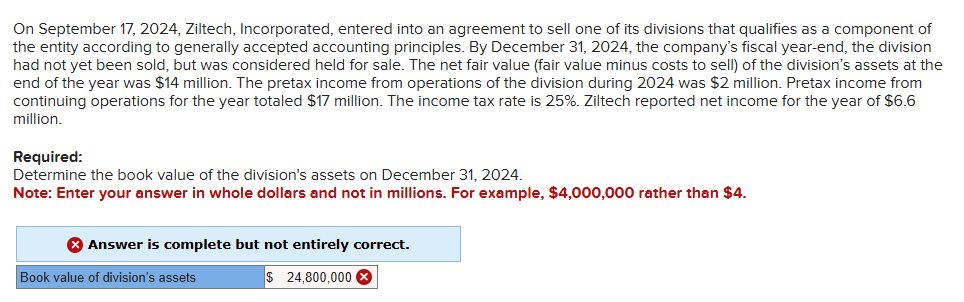  On September 17,2024, Ziltech, Incorporated, entered into an agreement to sell