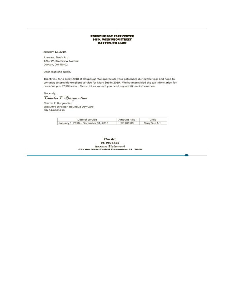 for the city of Dayton. 1. The Arcs have two children, a