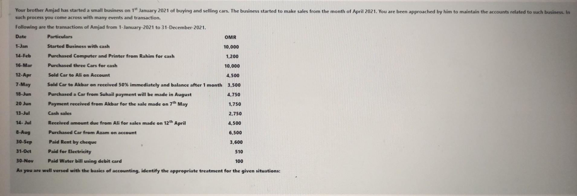 answer all the following questions after using the provided information ..No