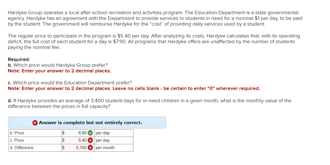 Hardyke Group operates a local after-school recreation and activities program. The