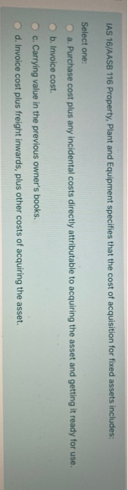 used with the perpetual inventory system, is untrue? Select one: a. A