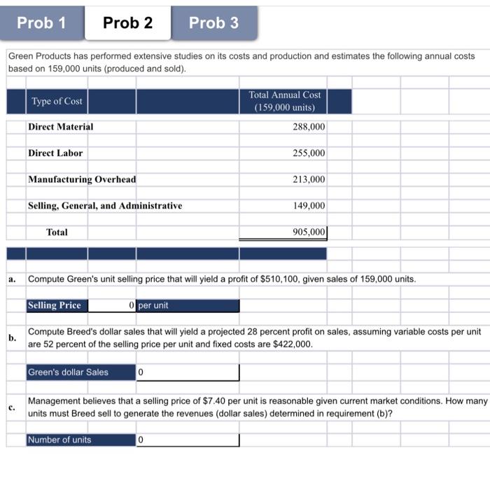 A. B. \begin{tabular}{|l|r|} \hline romume wir oums & 0 \\ \hline Sales