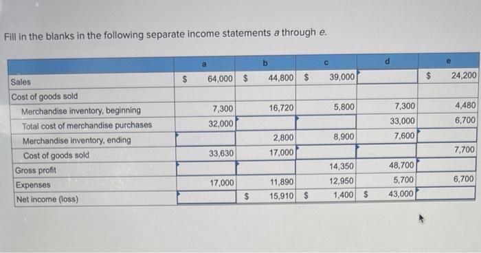  help please and also explain how you got your answer. Fill