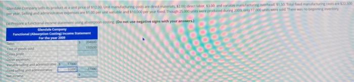 asap pleaseredue it all please (b) Prepare a contribution income statement using