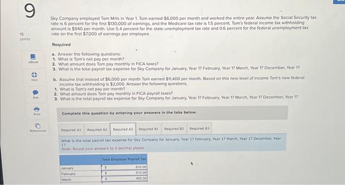 earned \\( \\$ 6,000 \\) per month and worked the entire year,