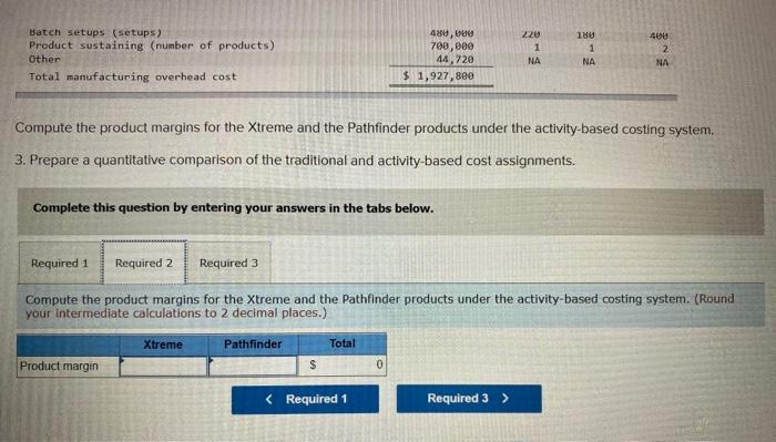 hiking boots-the Xtreme and the Pathfinder. Data concerning these two product lines