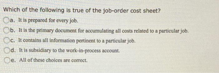 normal costing? Oa. Actual direct materials cost is traced to products, but