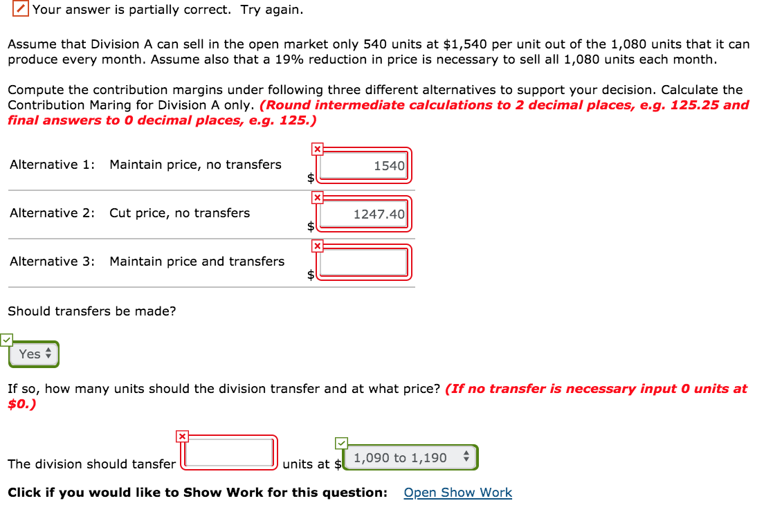 several times to solve it Crane Company is a multidivisional company. Its