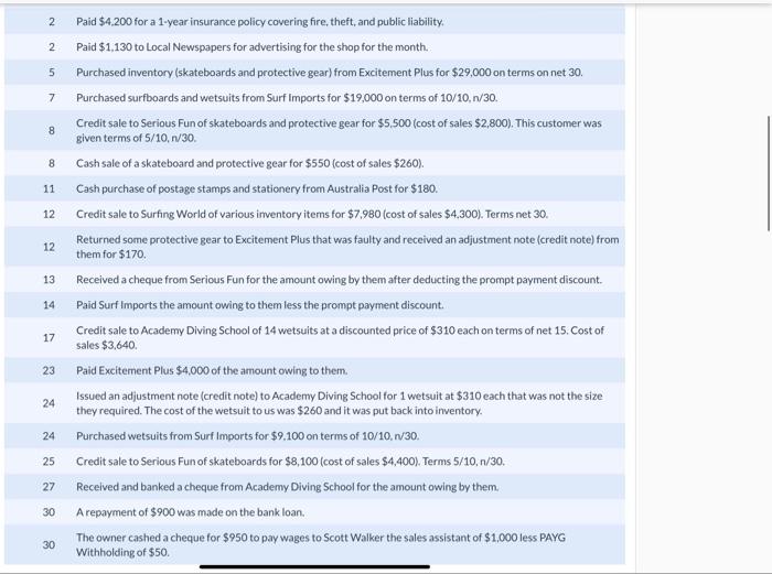 answer.) Cash at bank June July Date Details 1 Capital 8 Sales