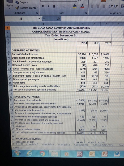 sheets? 10 2b How much working capital did each of these companies