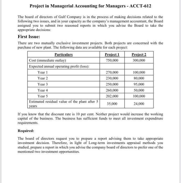  Please use the following methods to solve this question: 1- Accounting