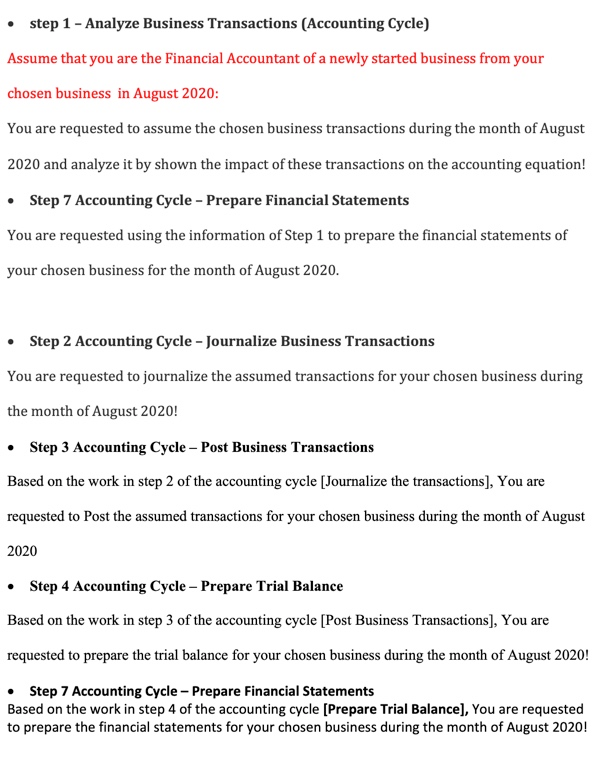 This is a Calculation Assignment, not a Writing Assignment, The Scope of