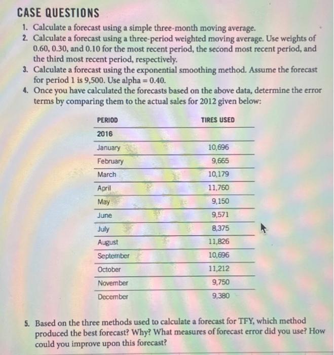 the addition of a new general manager, Ian Overbaugh. Since tire replacement