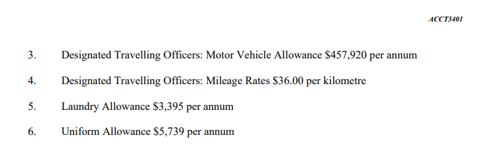$300,000 per month ii. Rent per month $120,000 (paid directly to him)