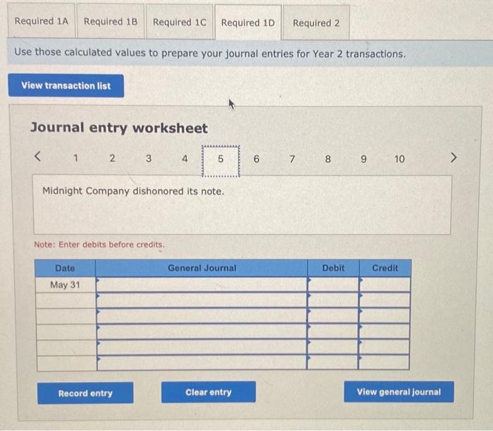 Journal entry worksheet 1234578 Wrote off the Privet account against the Allowance