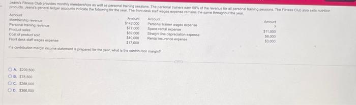  If a contlbufion margin incomn statement is pepared fer the year,