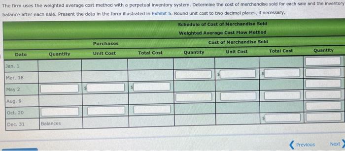 units of a particular item were available for sale during the calendar
