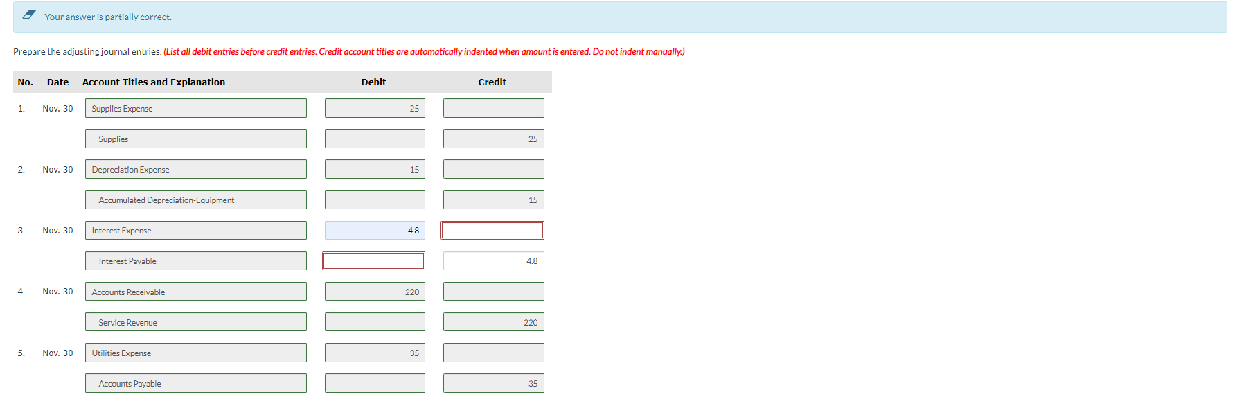  How do I calculate the interest / interest expense for problem