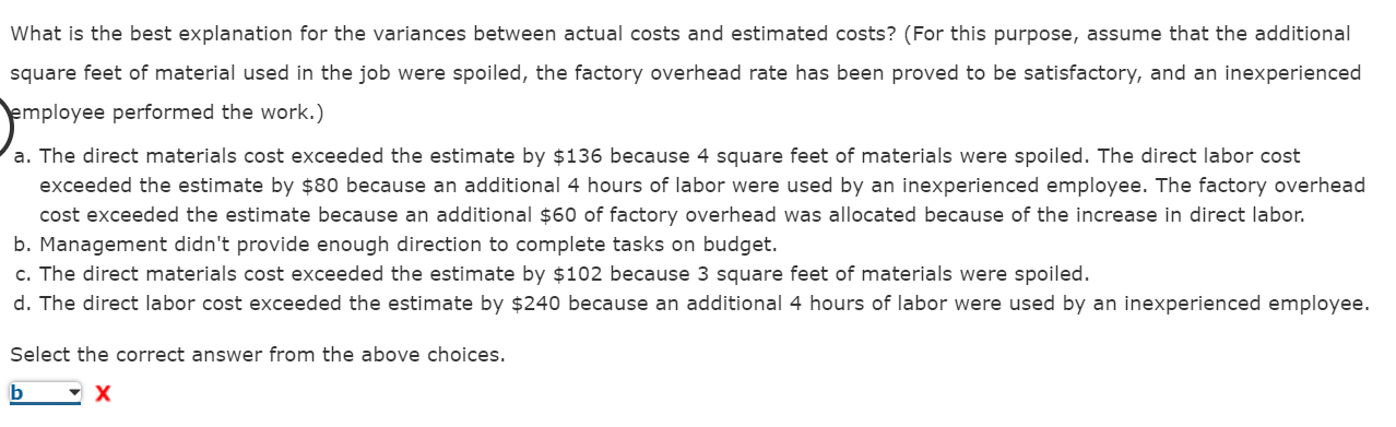 Company uses a job order cost system. When a prospective customer asks