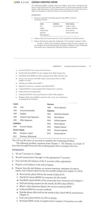  LOI, 4 () SANCHEZ COMPUTER CENTER The techapel www.xhtm up when