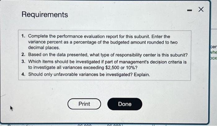 last month: (Click the icon to view the financial results.) Read the
