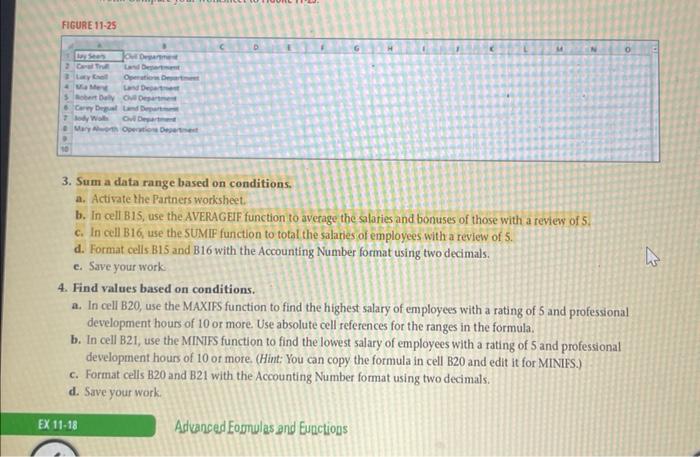  whats not clear? 3. Sum a data range based on conditions.
