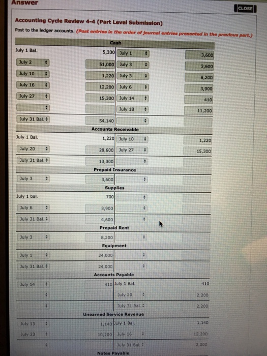 and enter O for the amounts ) 6. 7. 8. July 1