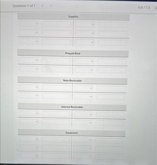following summary transactions were completed. Aug. 1 Paid $360 cash for advertising