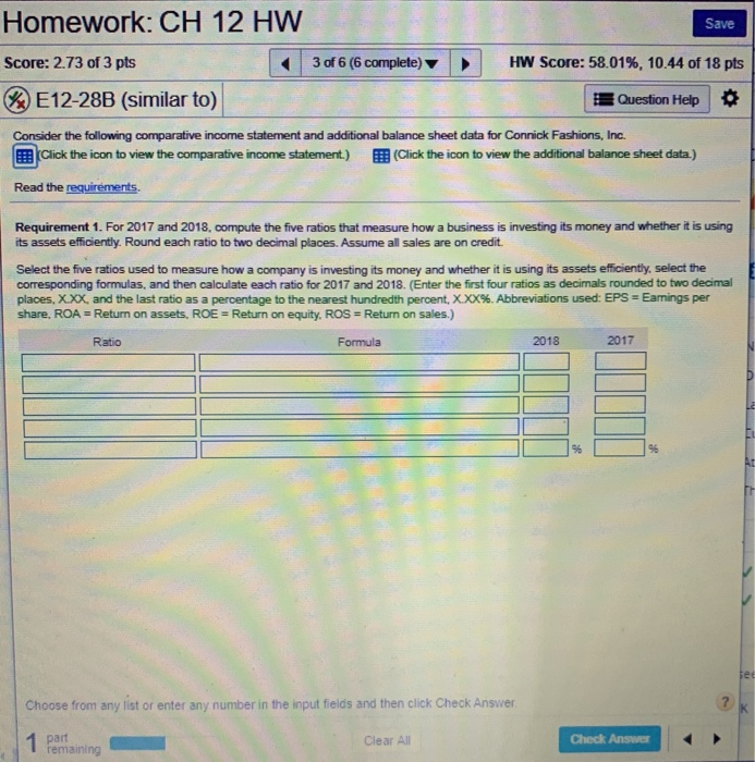  This problem is confusing me, can someone plz help! Homework: CH