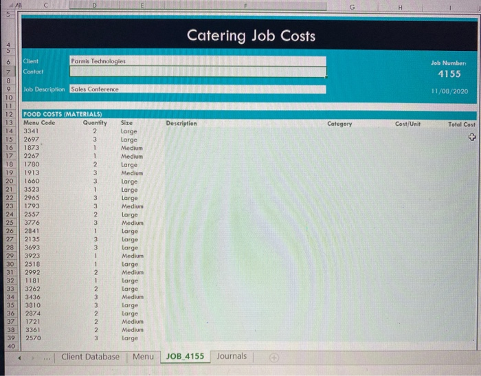 DO ES 3 E6 The following are to be completed in the