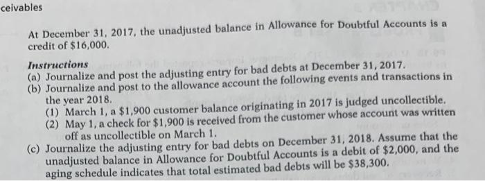 Presented below is an aging schedule for Loucks Company. At December 31,