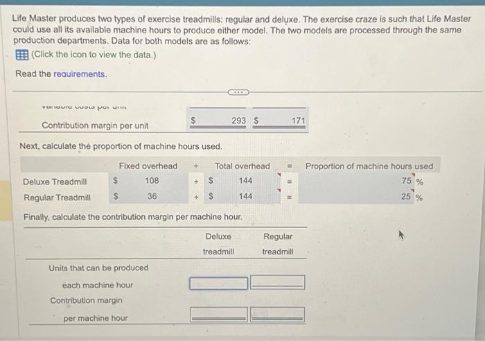 two types of exercise treadmills: regular and deluxe. The exercise craze is