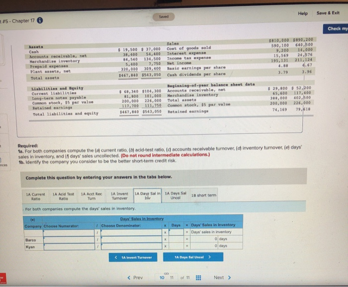 from the current year and balance sheets Assets $19.500 $37.000 Accounts receivable,