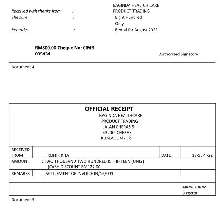 transactions in the journals (34 marks) b) Post the entries to ledgers