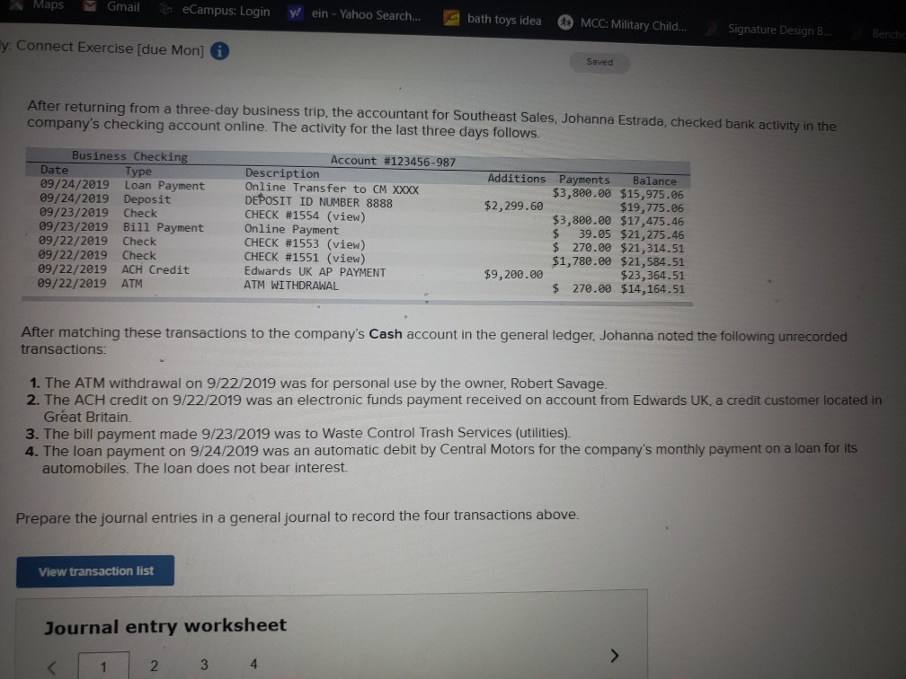 A Maps Gmail eCampus: Login ein - Yahoo Search... E bath