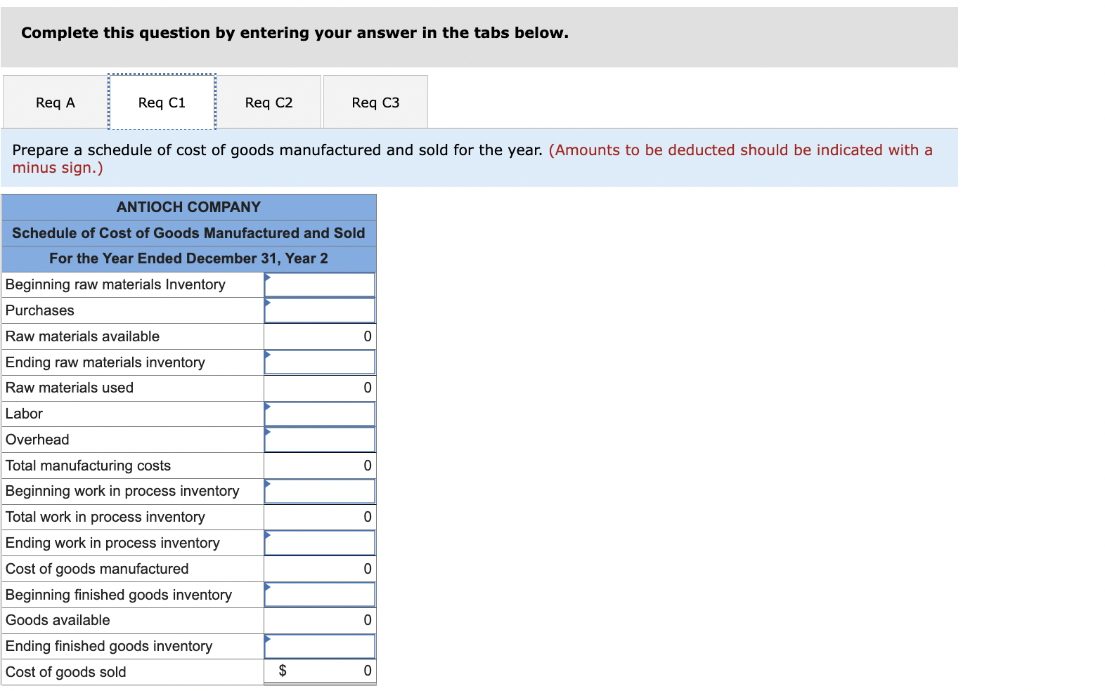: Cash, $679,000; Raw Materials Inventory, $64,000; Work in Process Inventory, $31,000;