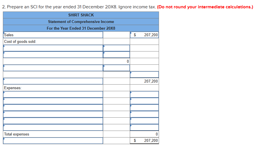reported the following: During 208, the company reported the following: a. Cash