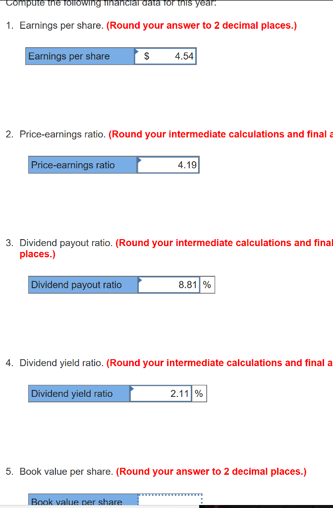 31 appear below. The company did not issue any new common stock