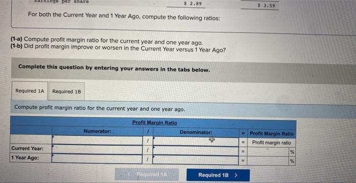 Complete this question by entering your answers in the tabs below. Compute