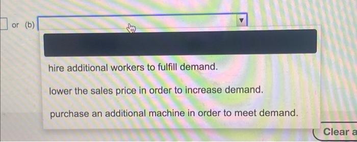 are below for b That is all information given. Requirement 1. What