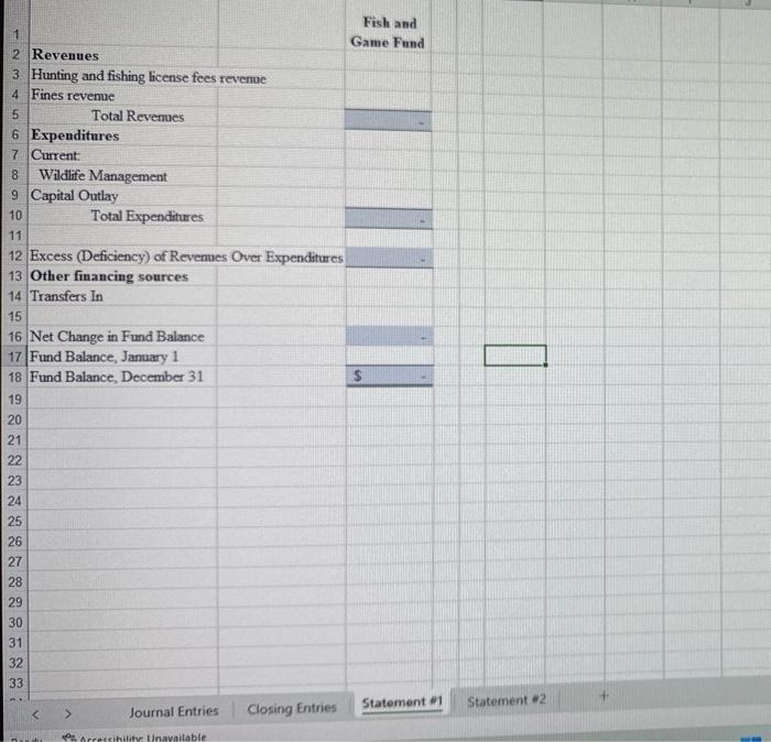 Revemues are received from the sale of state sport fishing and hunting