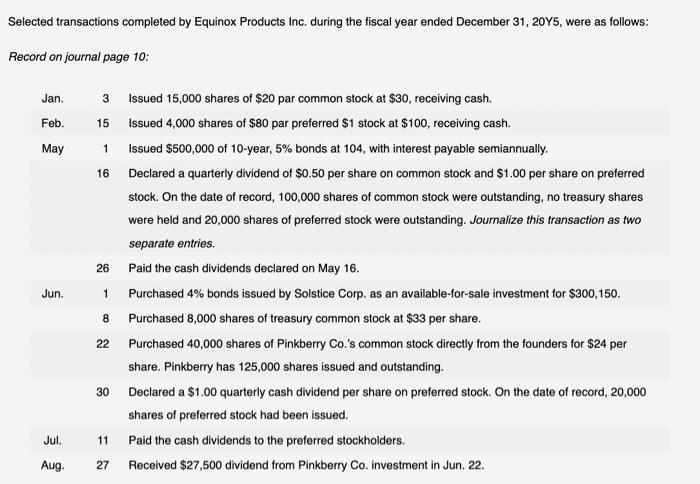 journalize the transactions , please show work. please use the chart of