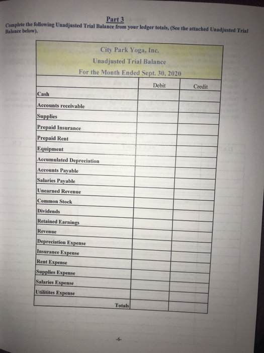 of September of 2020, Instructions: Complete Parts 1 - 9 as listed